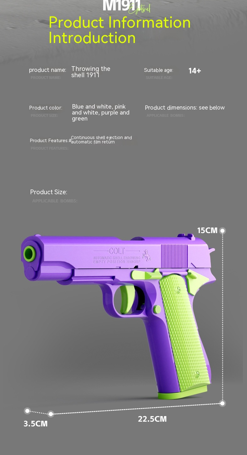 Decompression Toy Gun